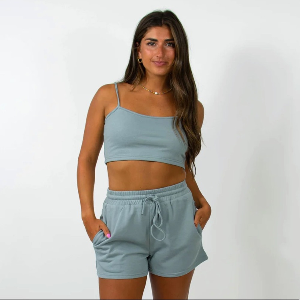 NWT Blue Grey Bandit Tank Top